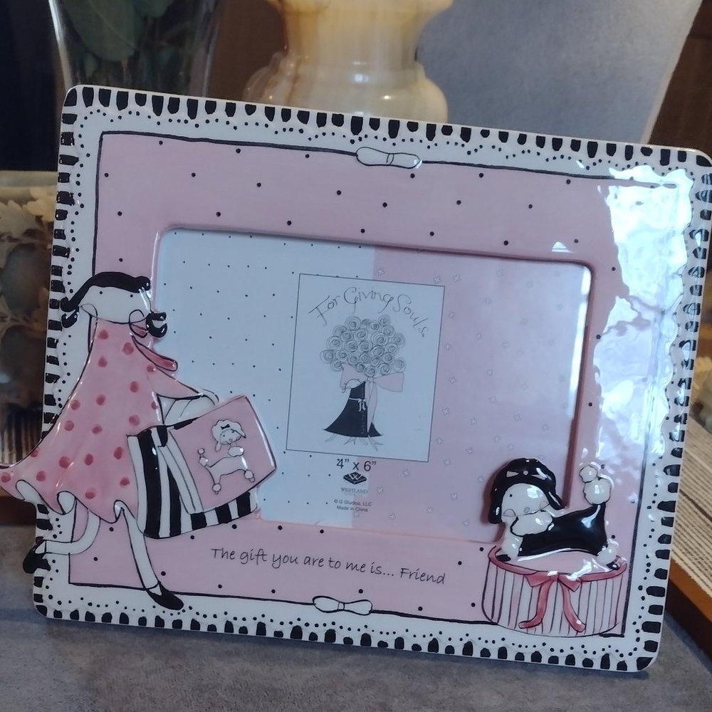 For Giving Souls Ceramic Photo Frame